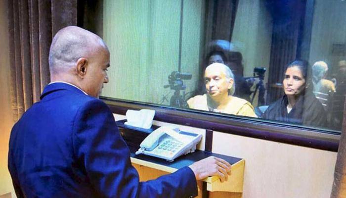 Sushma Swaraj explains how Pakistan&#039;s theory of &#039;chip in shoe&#039; of Jadhav&#039;s wife is farce