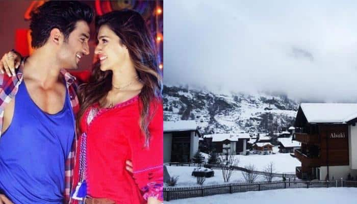 Raabta co-stars Sushant Singh Rajput and Kriti Sanon on a holiday in Alps—See pics