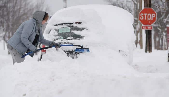 As cold wave sweeps North America, Donald Trump makes light of climate 