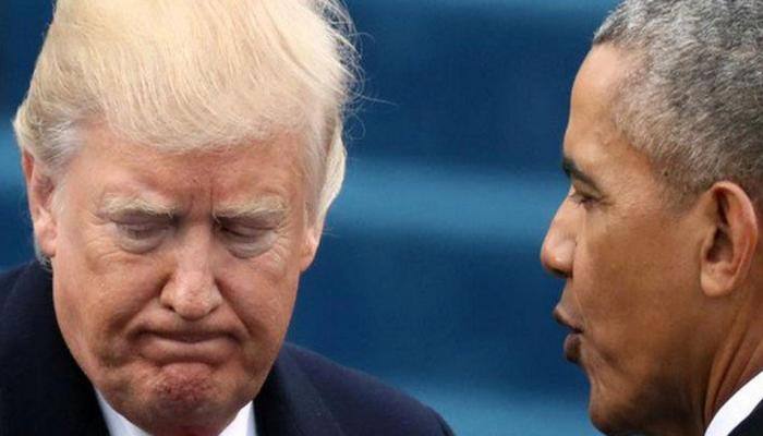 Donald Trump's approval rating same as Barack Obama in first year at office