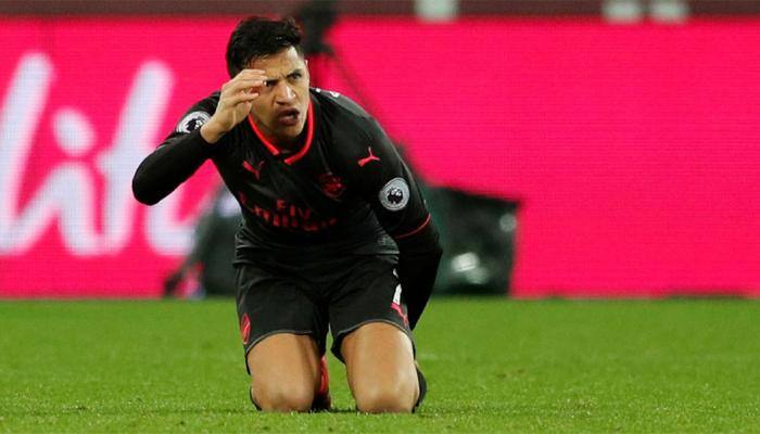 EPL: Alexis Sanchez brace gives Arsenal win on Arsene Wenger&#039;s record-equalling day