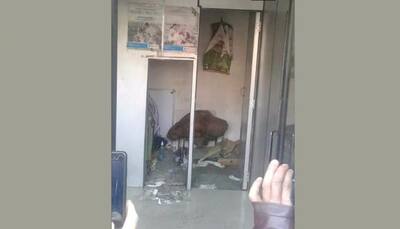 Thieves steal SBI ATM machine from south Kashmir's Bijbehara 