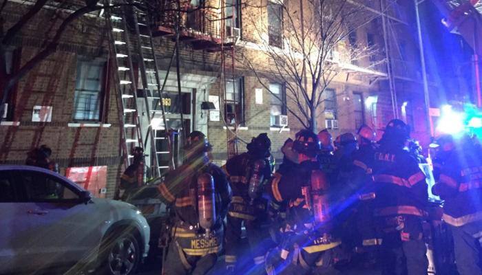 12 killed in New York apartment block blaze, several critical
