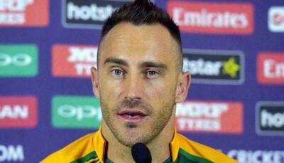 Fit-again Faf du Plessis, Dale Steyn in South Africa's squad for India Tests