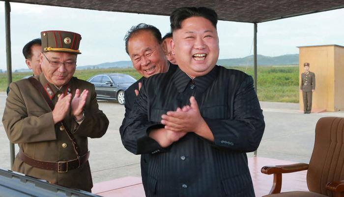 Nuclear launch button on my desk, North Korean leader Kim Jong-Un's New Year message
