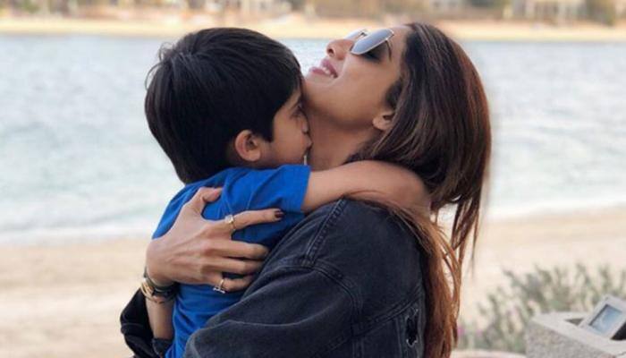 Shilpa Shetty Kundra’s latest pics with hubby and son will give you family goals