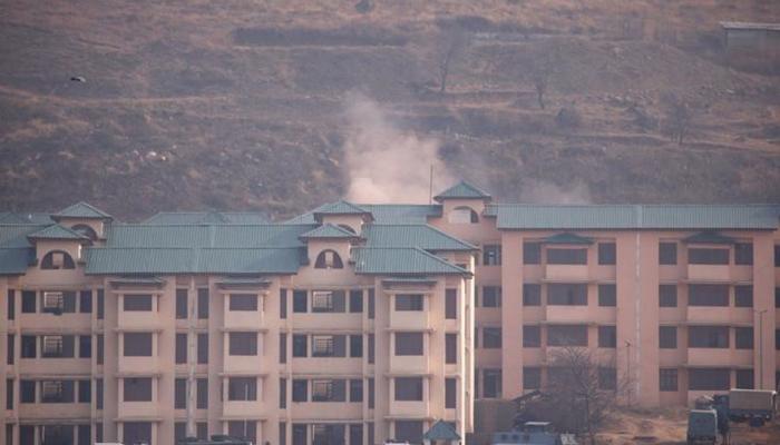 Operation over at Lethapora's CRPF training camp, body of third terrorist found Operation over at Lethapora's CRPF training camp, body of third terrorist found