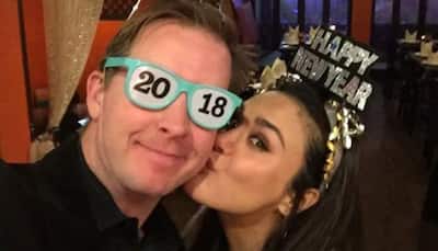 Preity Zinta and hubby Gene Goodenough celebrate New Year with a dash of love! Pics