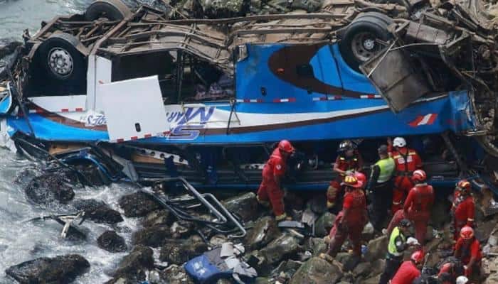 Peruvian bus crash death toll mounts to 48