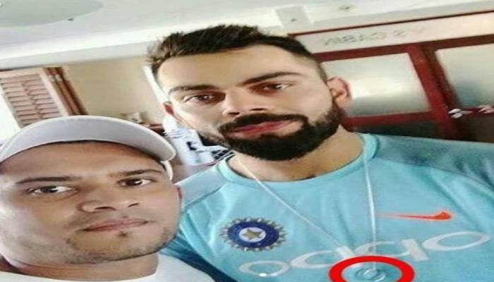 Virat Kohli spotted wearing a wedding 
