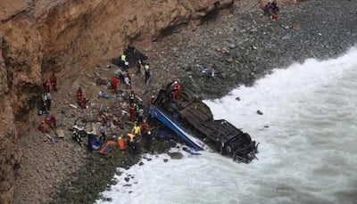 Death toll from Peru bus crash rises to 48: Emergency services