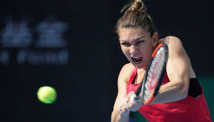 Simona Halep rallies to reach last eight in China, secures top seeding for Australian Open