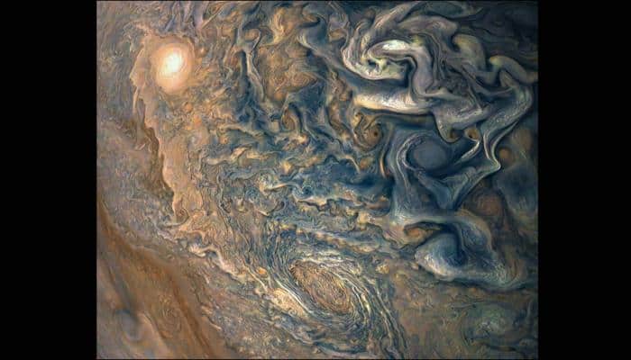 NASA&#039;s Juno captures &#039;mind-bending&#039; image of Jupiter&#039;s tumultuous atmosphere – See pic