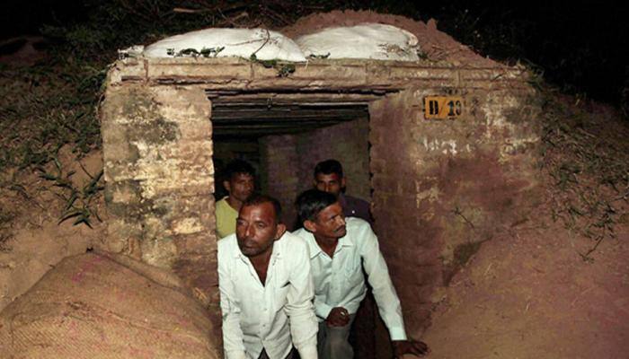 5,300 bunkers to be made for 54,000 border residents in J&amp;K