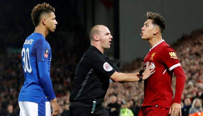 Liverpool to cooperate with FA over Mason Holgate-Roberto Firmino incident