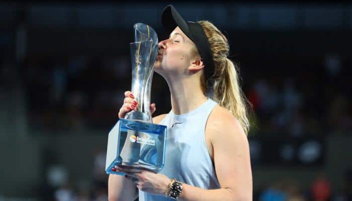 Brisbane International: Elina Svitolina wins title, sends Australian Open warning
