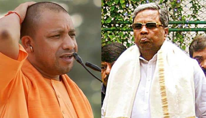 Poll heat in Karnataka: Yogi and Siddaramaiah spar on Twitter