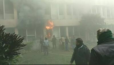Fire breaks out at Baba Raghav Das Medical College in Gorakhpur, fire tenders rushed to the spot