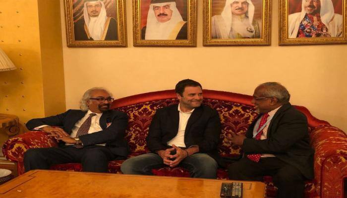 Rahul Gandhi arrives in Bahrain to address NRI community