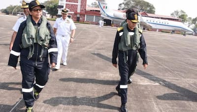 In pics: Nirmala Sitharaman's two-day sea sortie in Goa with Navy