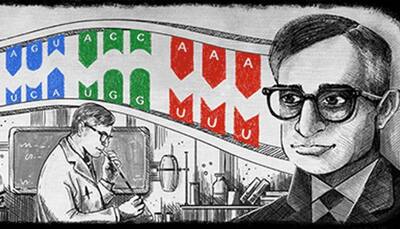 Google Doodle salutes Nobel laureate Har Gobind Khorana on his 96th birth anniversary