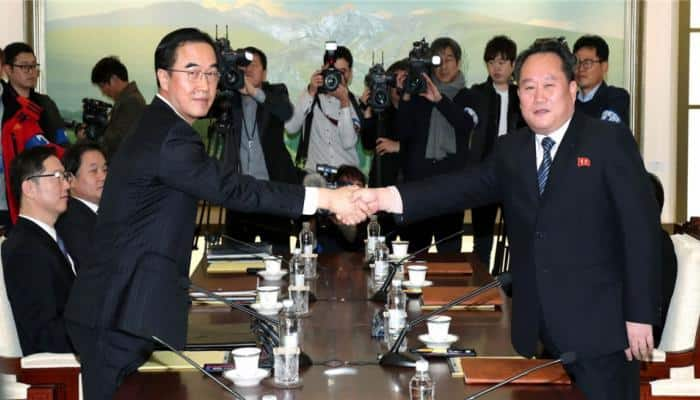 South and North Korea begin first official talks in two years