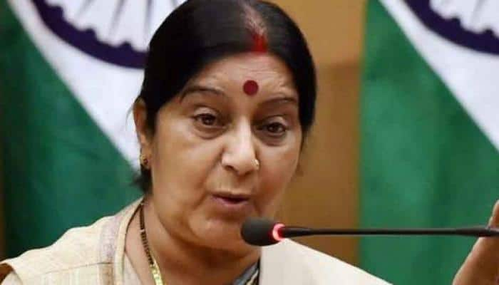 Sushma Swaraj comes to aid of Indian woman stranded with son&#039;s body at Malaysia airport