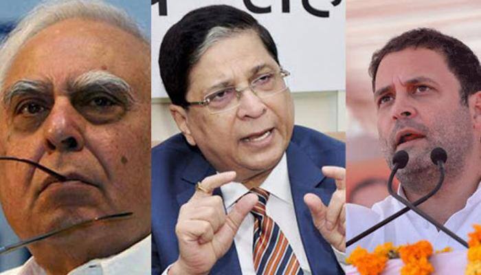 &#039;Democracy in danger&#039;, tweets Congress on SC judges&#039; revolt against CJI