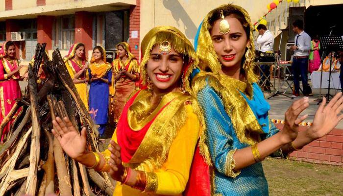 Lohri celebrated with traditional fervour and gaiety - In Pics