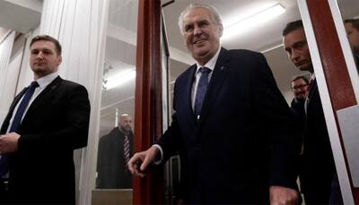 Czech presidential vote sets up Zeman-Drahos second round clash