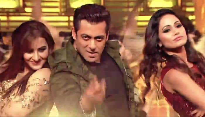 Bigg Boss 11: Salman Khan shakes a leg with finalists Hina Khan, Shilpa Shinde, Vikas Gupta and Puneesh Sharma – Watch