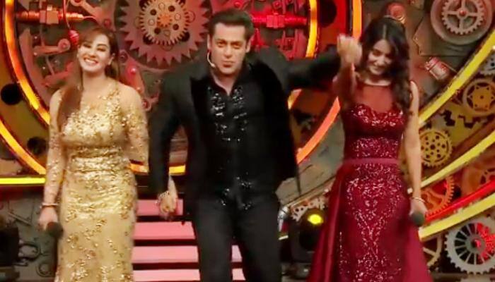 Bigg Boss 11 grand finale: Shilpa Shinde’s winning moment with Salman Khan– Watch