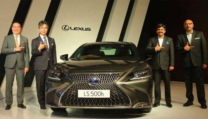 Lexus LS500h launched in India at 1.77 crore
