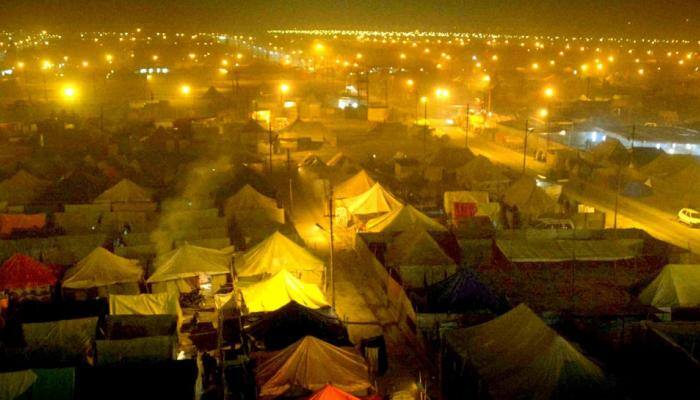 Over 90 lakh take holy dip in Sangam on 'Makar Sankranti'