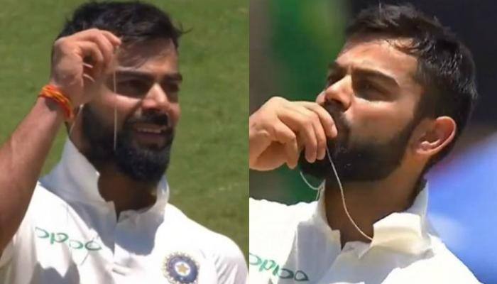 India vs South Africa: Virat Kohli kisses wedding ring to celebrate 150 at Centurion