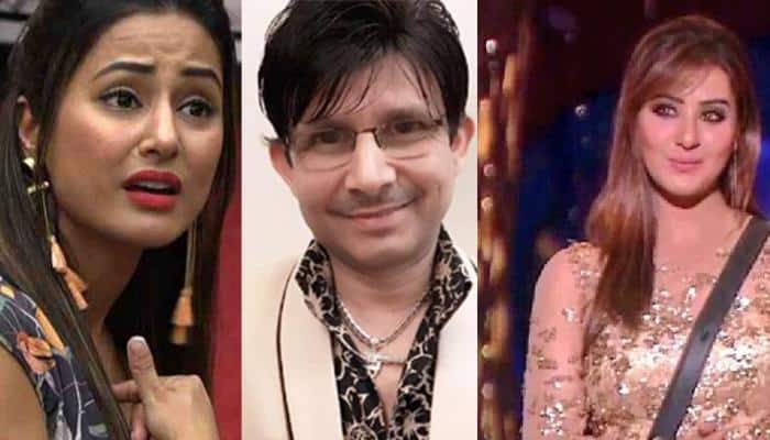 KRK takes a dig at Hina Khan over vote difference with Shilpa Shinde