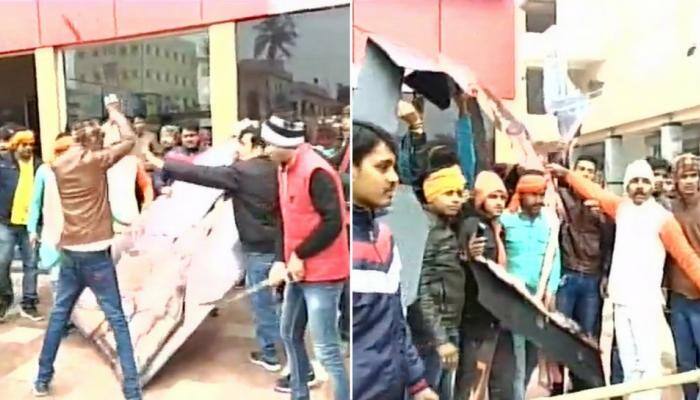 Cinema hall in Bihar vandalised as Karni Sena steps up protest against Padmaavat