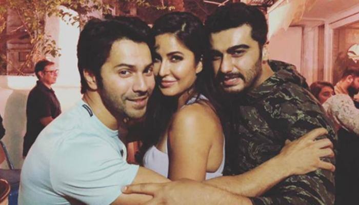 Katrina Kaif shares &#039;hate club&#039; pic with Varun Dhawan and Arjun Kapoor