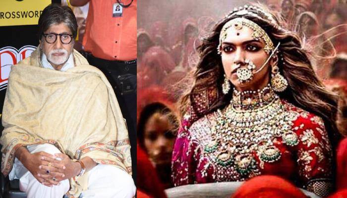 Amitabh Bachchan's tweet brilliantly explains why 'Padmaavat' controversy should have never happened