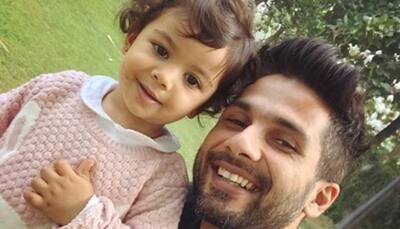Misha Kapoor stepping in daddy Shahid Kapoor's shoes is the cutest thing you will see today—See pic