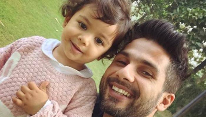 Misha Kapoor stepping in daddy Shahid Kapoor's shoes is the cutest thing you will see today—See pic