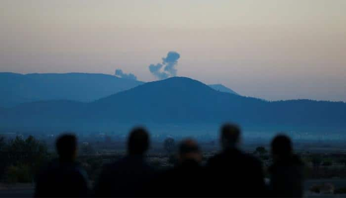 Turkey air strikes hit Syria&#039;s Afrin province in push to secure borders