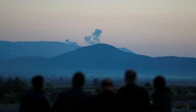 Turkey air strikes hit Syria's Afrin province in push to secure borders