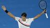 Australian Open: Back's fine as Federer 'serves' his way into last 16
