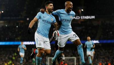 EPL: Aguero treble gets Manchester City back on track, Manchester United keep up the chase