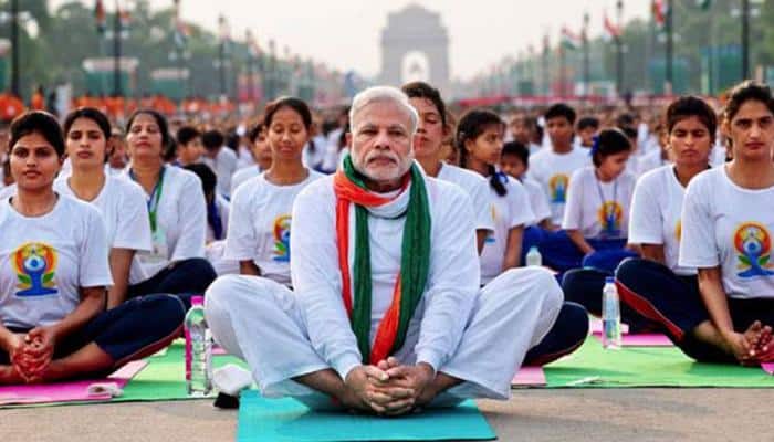PM Narendra Modi takes Yoga to World Economic Forum meet in Davos