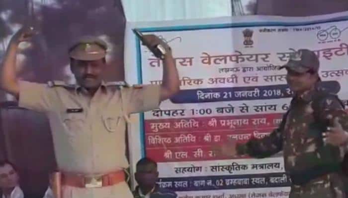 UP cop brandishes revolver while dancing on stage, sparks row