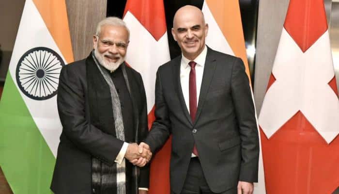 World Economic Forum: PM Modi holds bilateral meeting with Swiss President