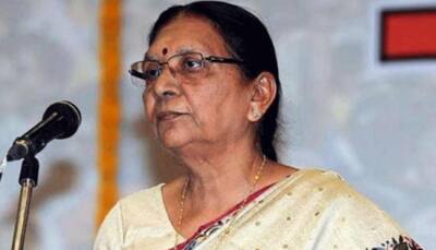 Anandiben Patel takes a chartered bus to Bhopal, to be sworn in as Madhya Pradesh Governor today