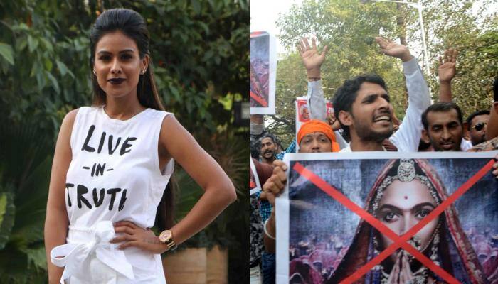 Nia Sharma takes a dig at Padmaavat protesters with cryptic tweet?